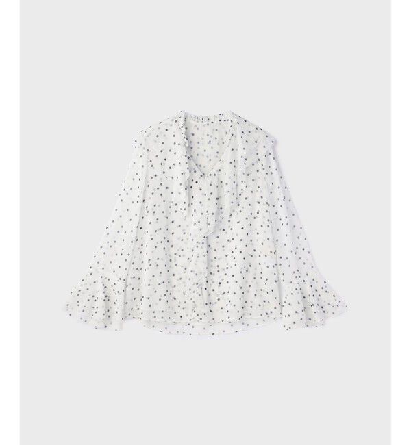 Diagram「ラッフルドットトップ」|シャツ・ブラウス|