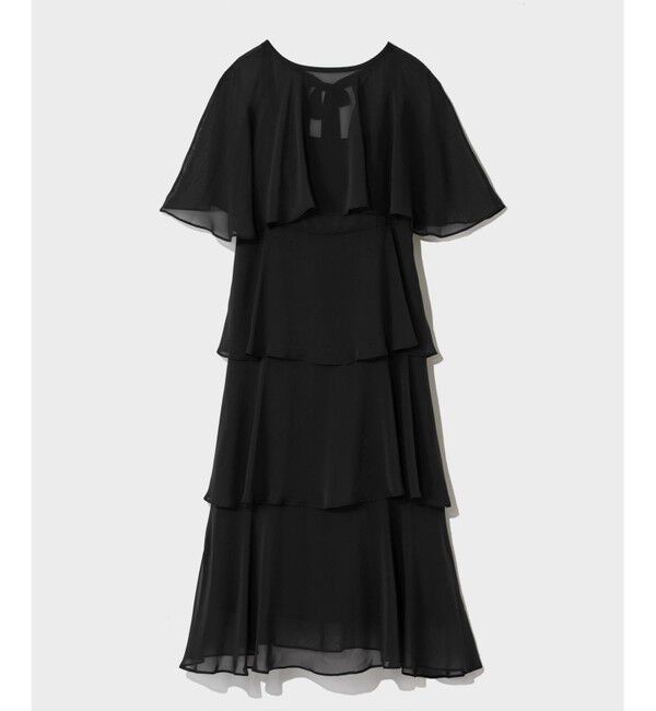 Grace Class「シフォンケープドレス」|ドレス|