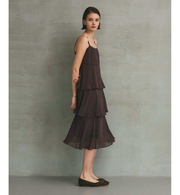 Grace Class「シフォンケープドレス」|ドレス|