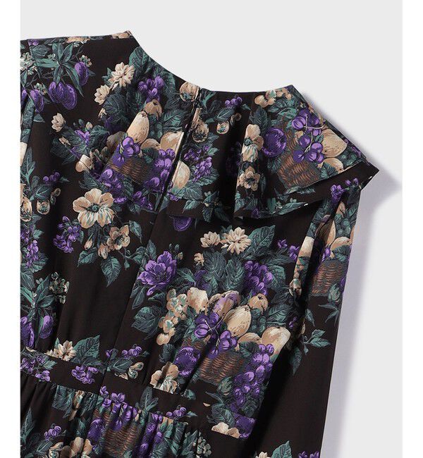 GRACE CONTINENTAL「ボタニカルベリープリントワンピース」|ワンピース|