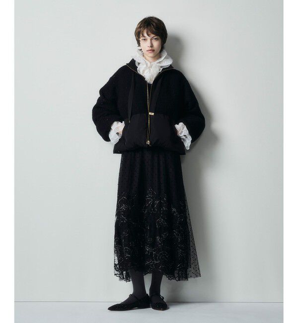 Grace Class「ドットフラワーembドレス」|ドレス|