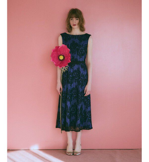 Grace Class「レースボーダードレス」|ドレス|