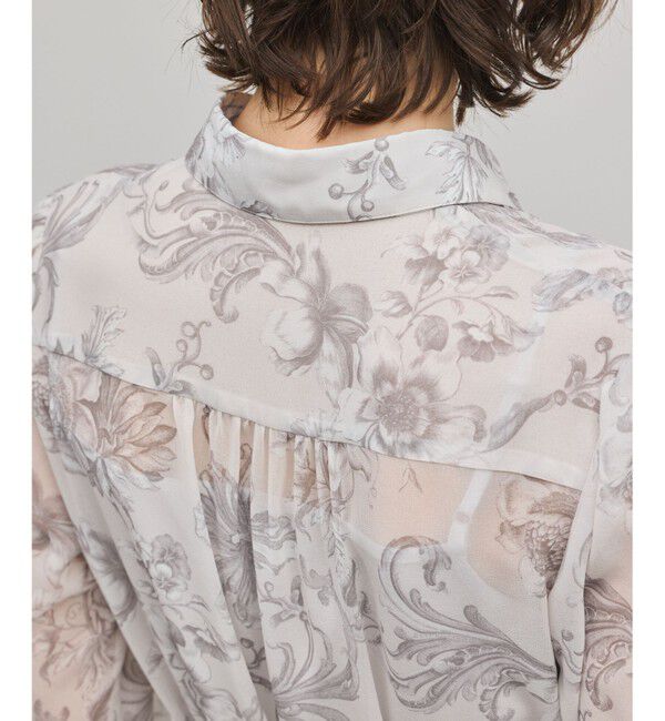 Diagram「【オンラインストア・梅田阪急店限定】フラワープリントプリーツワンピース」|ワンピース|