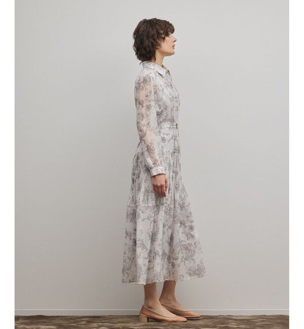 Diagram「【オンラインストア・梅田阪急店限定】フラワープリントプリーツワンピース」|ワンピース|