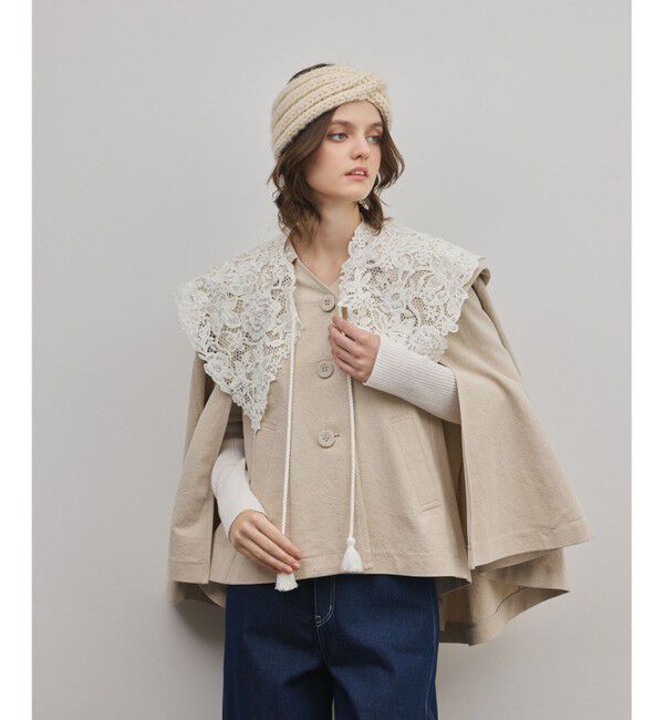 GRACE CONTINENTAL「タッセル付レースカラー」|その他|