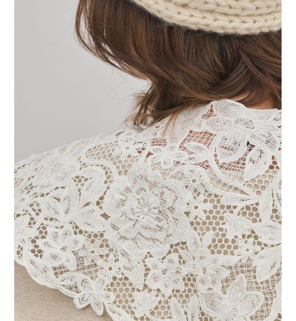 GRACE CONTINENTAL「タッセル付レースカラー」|その他|