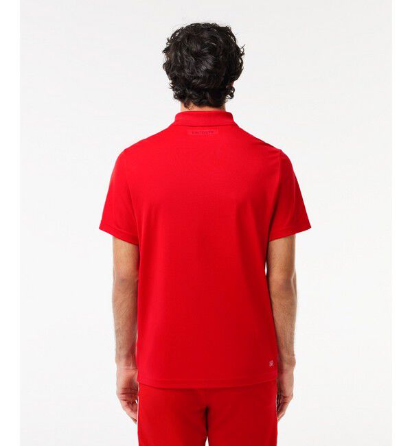 LACOSTE「『ノバク・ジョコビッチ』サイド切り替えウルトラドライポロシャツ」|ポロシャツ|