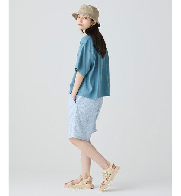 LACOSTE「リネン&times;レーヨンオープンカラーシャツ」|シャツ・ブラウス|