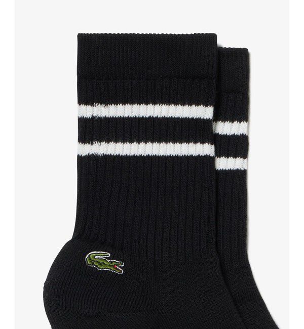LACOSTE「ウィメンズ足底パイルラインソックス」|ソックス|