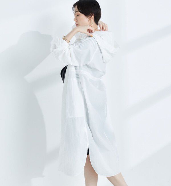 Rie Miller「フード付きシャツコート」|その他|