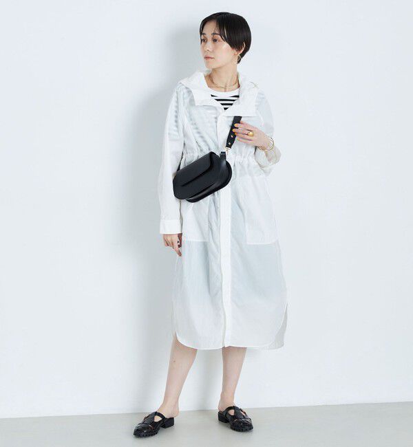 Rie Miller「フード付きシャツコート」|その他|