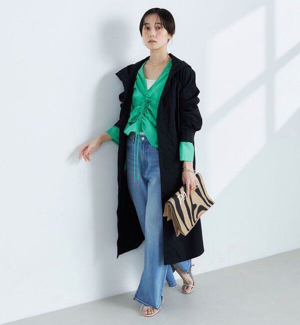 Rie Miller「フード付きシャツコート」|その他|