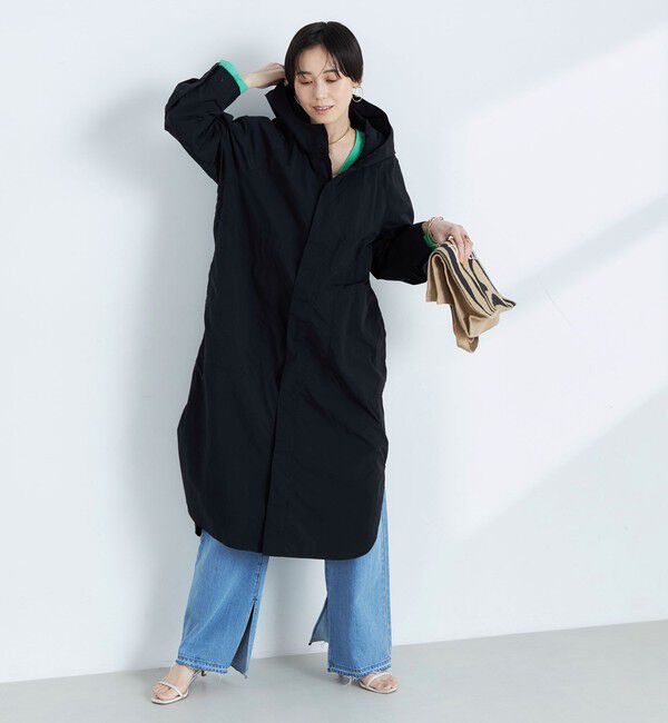 Rie Miller「フード付きシャツコート」|その他|