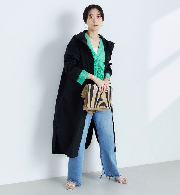 Rie Miller「フード付きシャツコート」|その他|