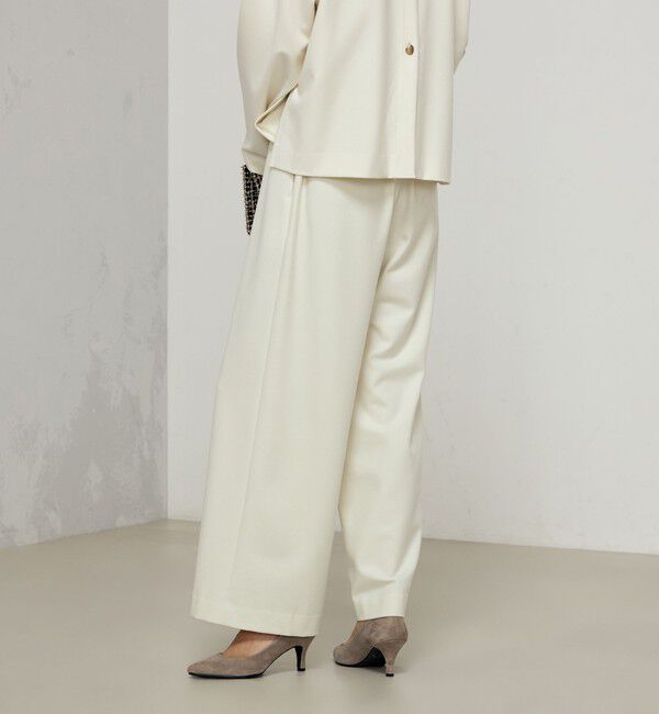 NOLLEY'S「《セットアップ対応》ウォッシャブル両面起毛イージーワイドパンツ」|その他|