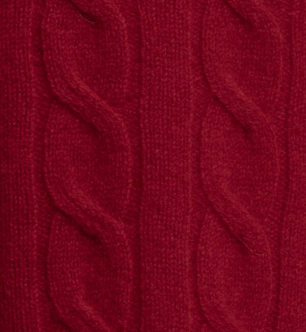 NOLLEY'S「ホールガーメントケーブル柄配色カーディガン」|カーディガン|