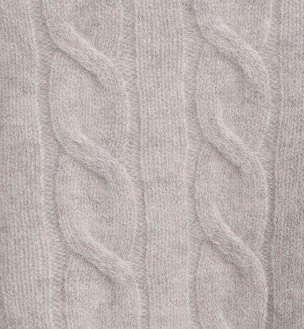 NOLLEY'S「ホールガーメントケーブル柄配色カーディガン」|カーディガン|