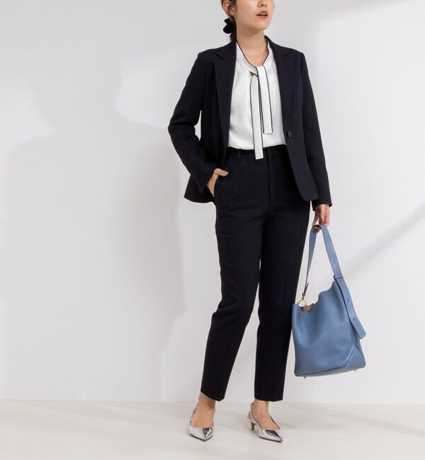 NOLLEY'S sophi「ウォッシャブルウール調サージテーパードパンツ」|その他|