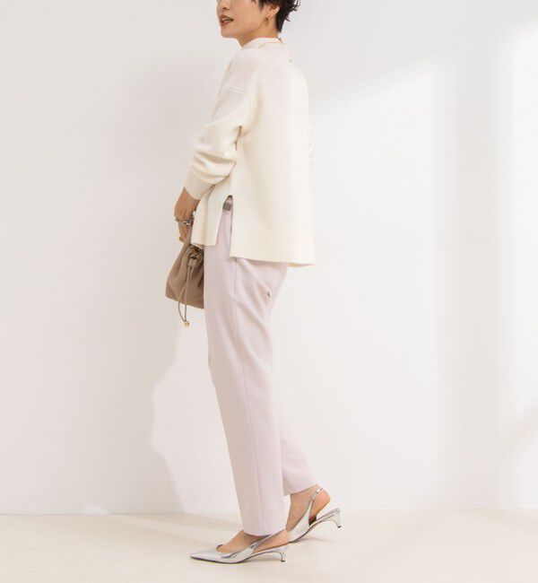 NOLLEY'S sophi「ウォッシャブルウール調サージテーパードパンツ」|その他|