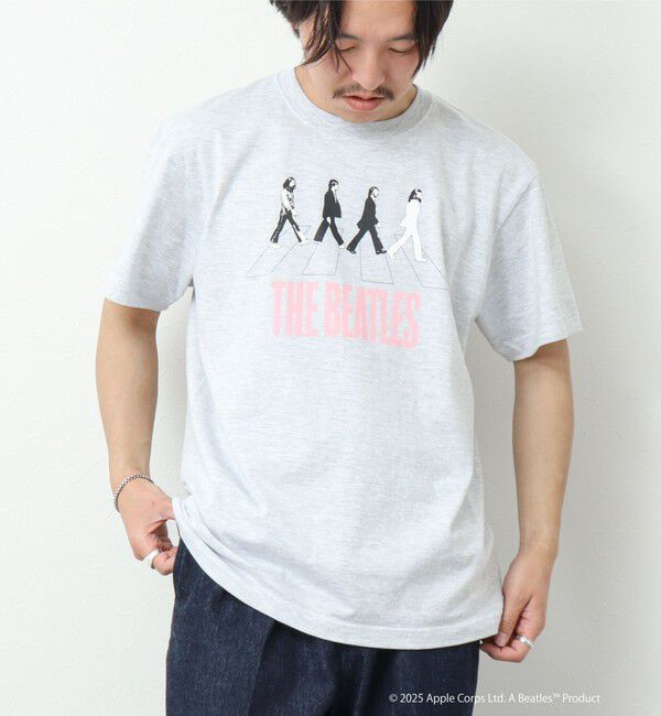 NOLLEY'S goodman「【GOOD ROCK SPEED】別注 THE BEATLES abbey road T 25SS」|Tシャツ・カットソー|グレー