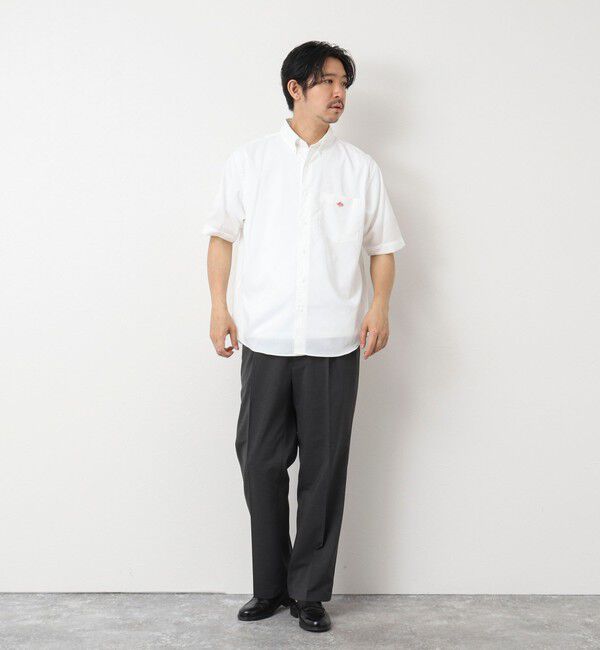 NOLLEY'S goodman「【DANTON/ダントン】DOT BUTTON B.D. SHIRT SS 25SS」|シャツ・ブラウス|