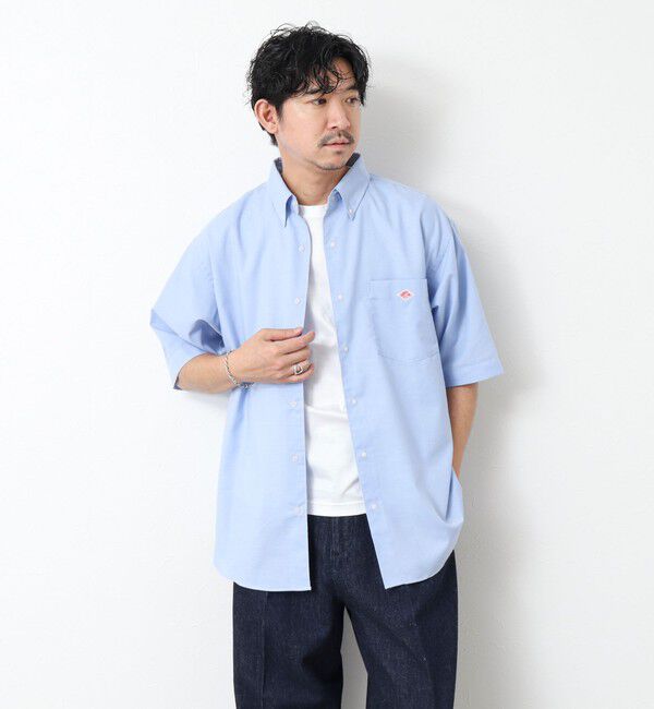 NOLLEY'S goodman「【DANTON/ダントン】DOT BUTTON B.D. SHIRT SS 25SS」|シャツ・ブラウス|