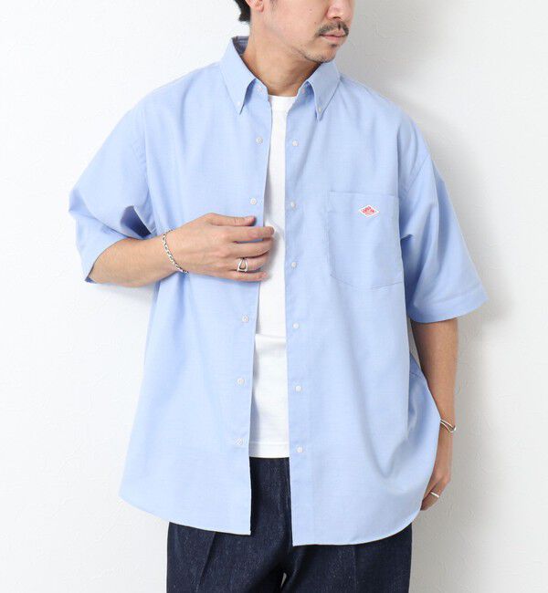 NOLLEY'S goodman「【DANTON/ダントン】DOT BUTTON B.D. SHIRT SS 25SS」|シャツ・ブラウス|