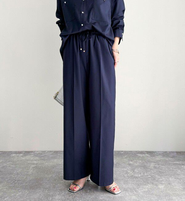 fredy emue「《セットアップ対応》TRイージーストレートパンツ」|チノ|