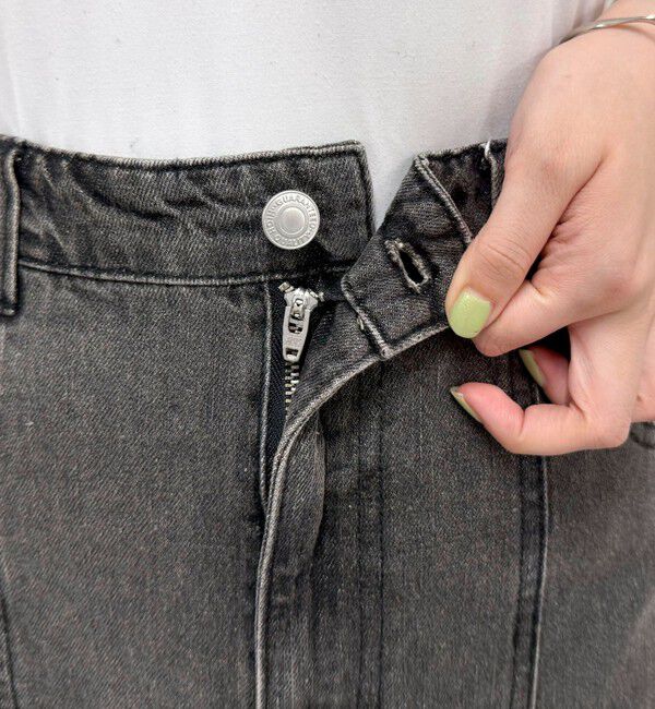 fredy emue「デニムフレアスカート」|スカート|