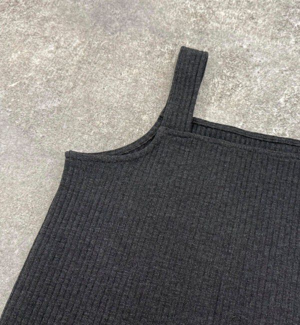 fredy emue「スラブテレコタンクトップ」|Tシャツ・カットソー|