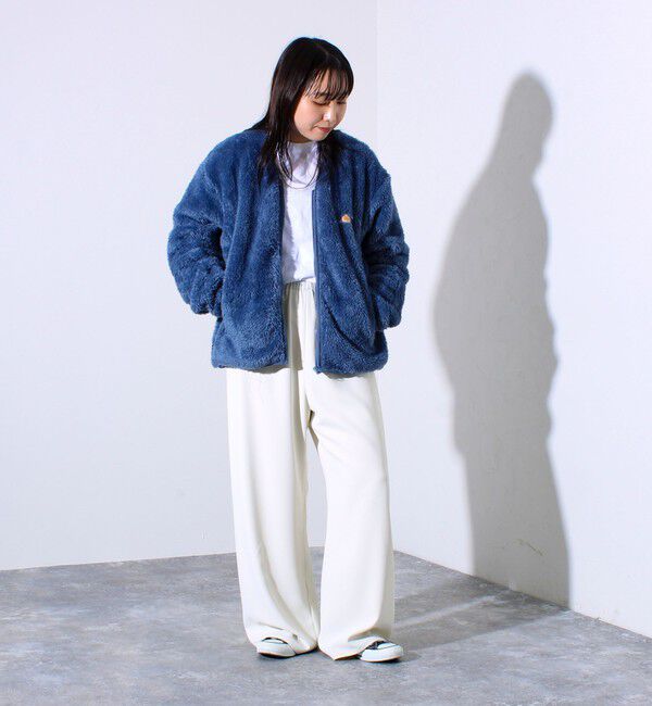 GLOSTER「【KELTY&times;GLOSTER】別注 シャギーフリース ジップカーディガン」|カーディガン|