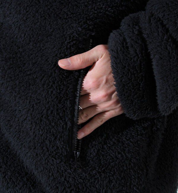 GLOSTER「【KELTY&times;GLOSTER】別注 シャギーフリース ジップカーディガン」|カーディガン|