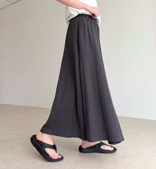 fredy emue「《セットアップ対応》タンブラー鹿の子フレアースカート」|スカート|