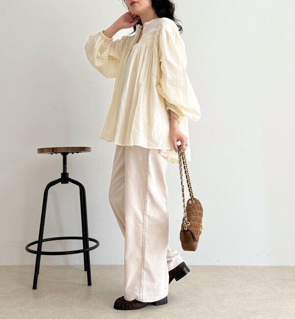 fredy emue「【GEVACO/ゲバコ】ピンタックブラウス」|シャツ・ブラウス|