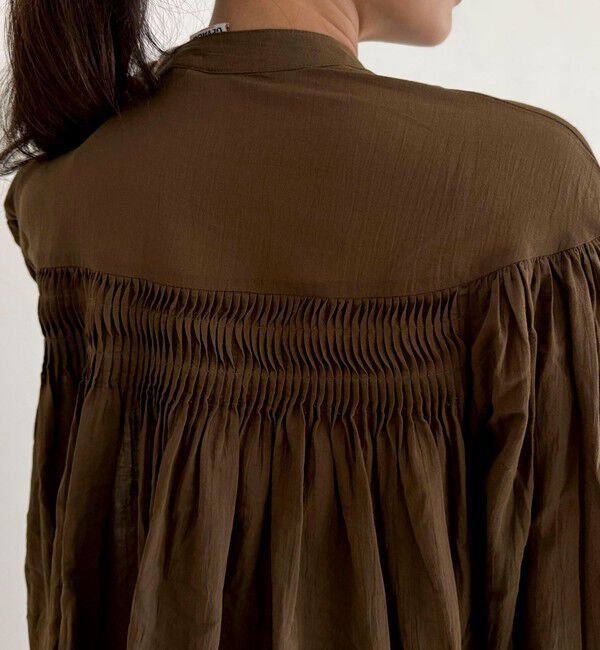 fredy emue「【GEVACO/ゲバコ】ピンタックブラウス」|シャツ・ブラウス|