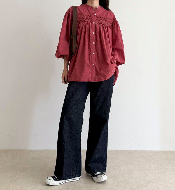 fredy emue「【GEVACO/ゲバコ】ピンタックブラウス」|シャツ・ブラウス|