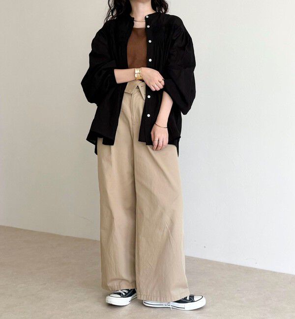 fredy emue「【GEVACO/ゲバコ】ピンタックブラウス」|シャツ・ブラウス|