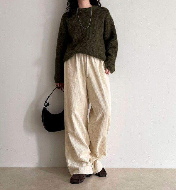 fredy emue「コーデュロイドロストイージーパンツ」|チノ|