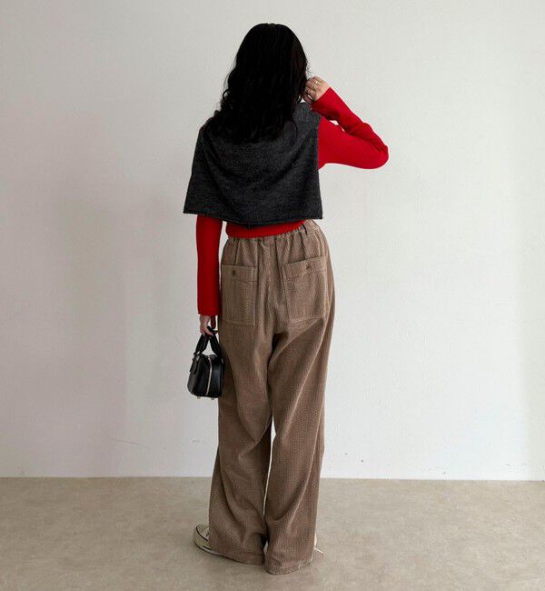 fredy emue「コーデュロイドロストイージーパンツ」|チノ|