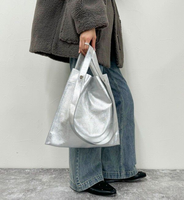 fredy emue「【BEAURE/ビュレ】2WAYハンドルレザートートバッグ」|ショルダー・メッセンジャー|