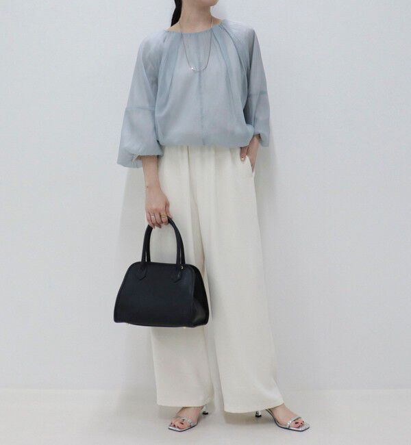 fredy emue「バルーンギャザーブラウス」|シャツ・ブラウス|