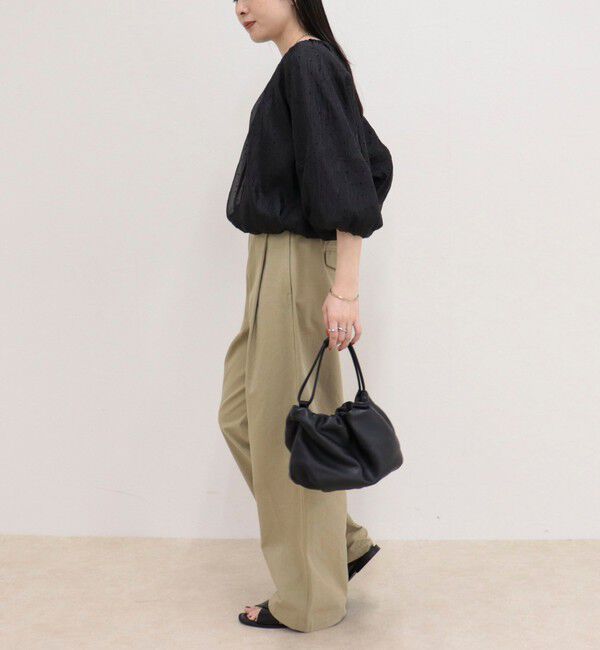 fredy emue「バルーンギャザーブラウス」|シャツ・ブラウス|