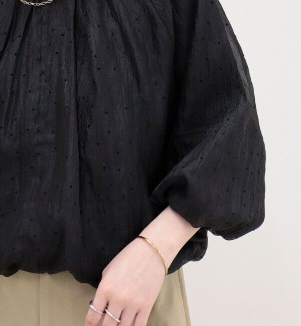 fredy emue「バルーンギャザーブラウス」|シャツ・ブラウス|