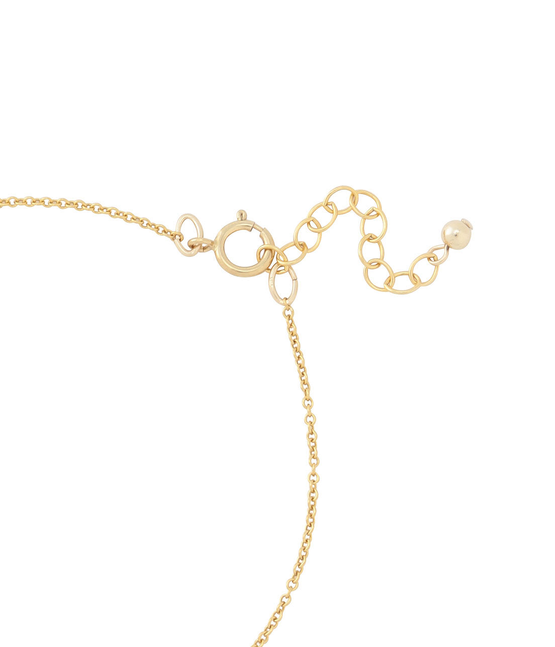 SALON adam et rope'「【SALONオリジナルBOX付き】14KGFあずきチェーンブレスレット」|ブレスレット・バングル|