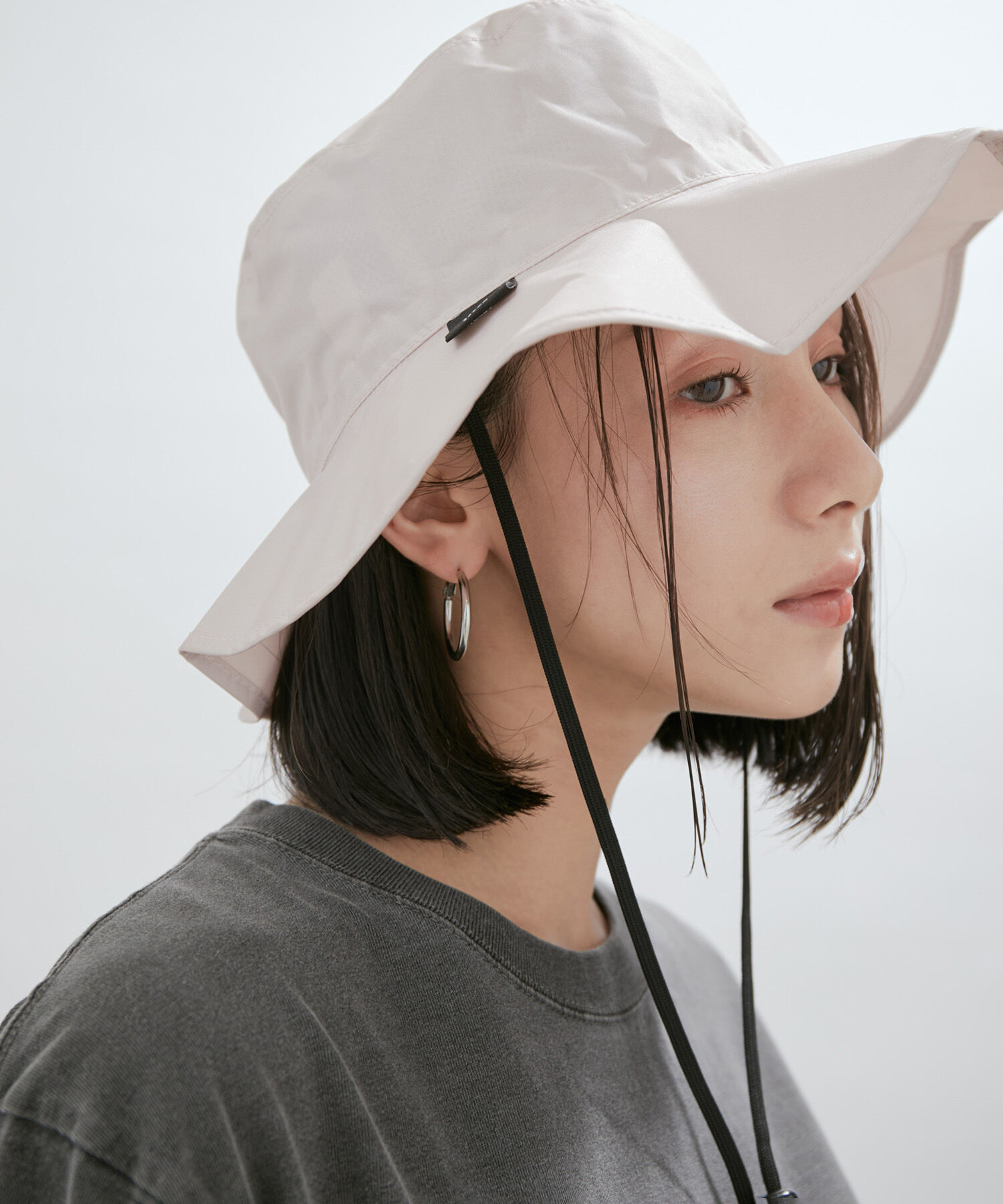 SALON adam et rope'「【KiU for SALON】[UV]別注パッカブルレインサファリハット」|ハット|