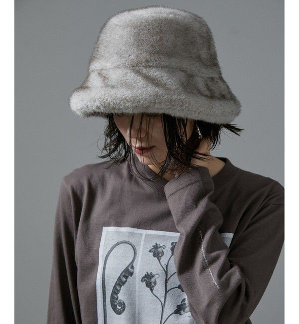SALON adam et rope'「エコファーバケットハット」|ハット|