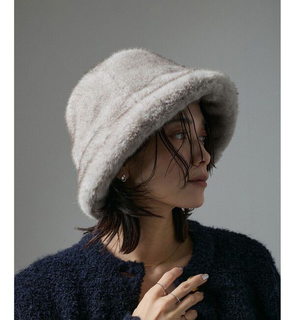 SALON adam et rope'「エコファーバケットハット」|ハット|
