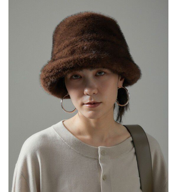 SALON adam et rope'「エコファーバケットハット」|ハット|