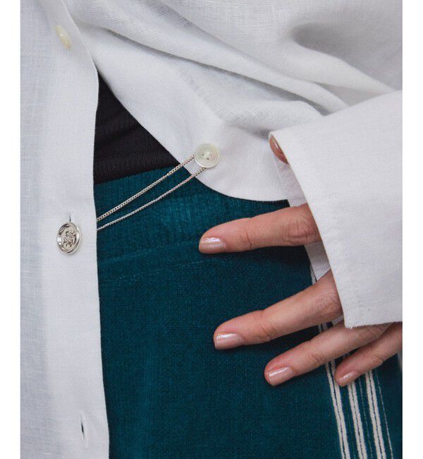 SALON adam et rope'「【AXEP（アクセップ）】EASE M silver」|ブローチ・コサージュ|シルバー(93)