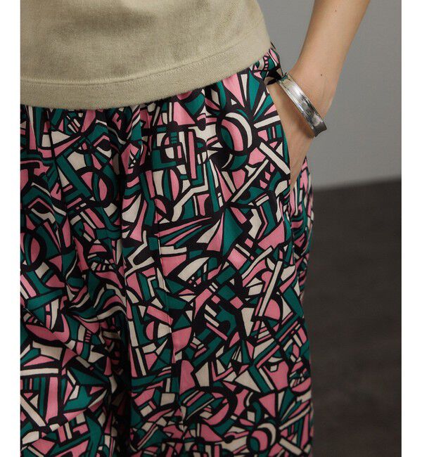 SALON adam et rope'「リバティイージーパンツ」|チノ|